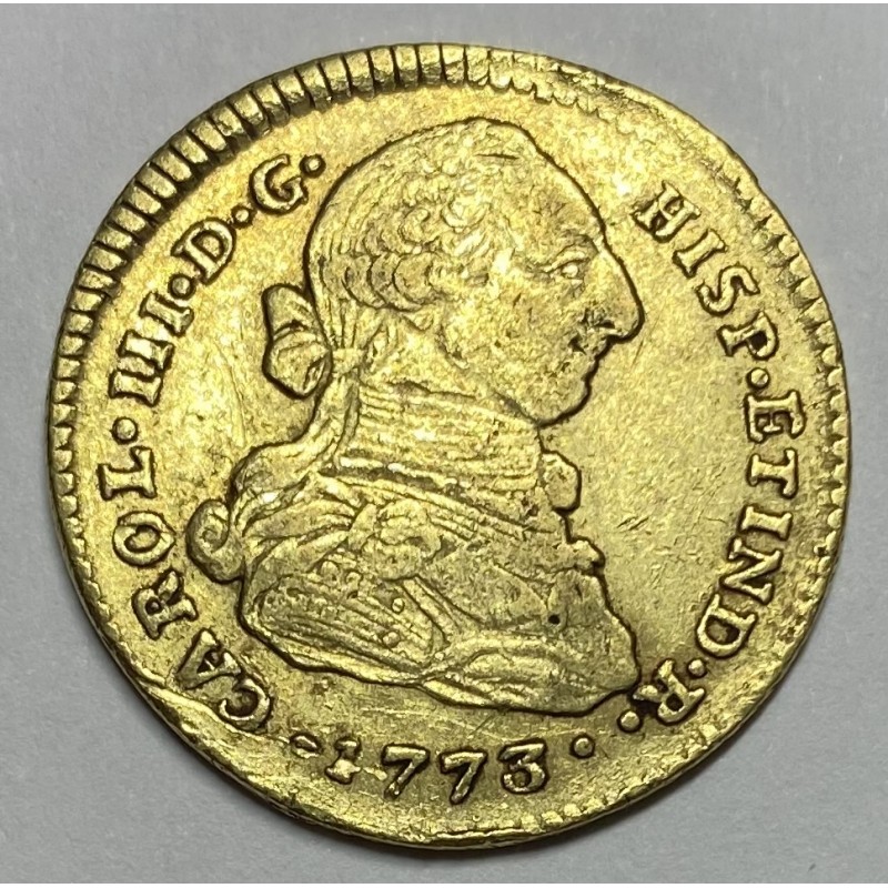 2 ESCUDOS CARLOS III POPAYÁN