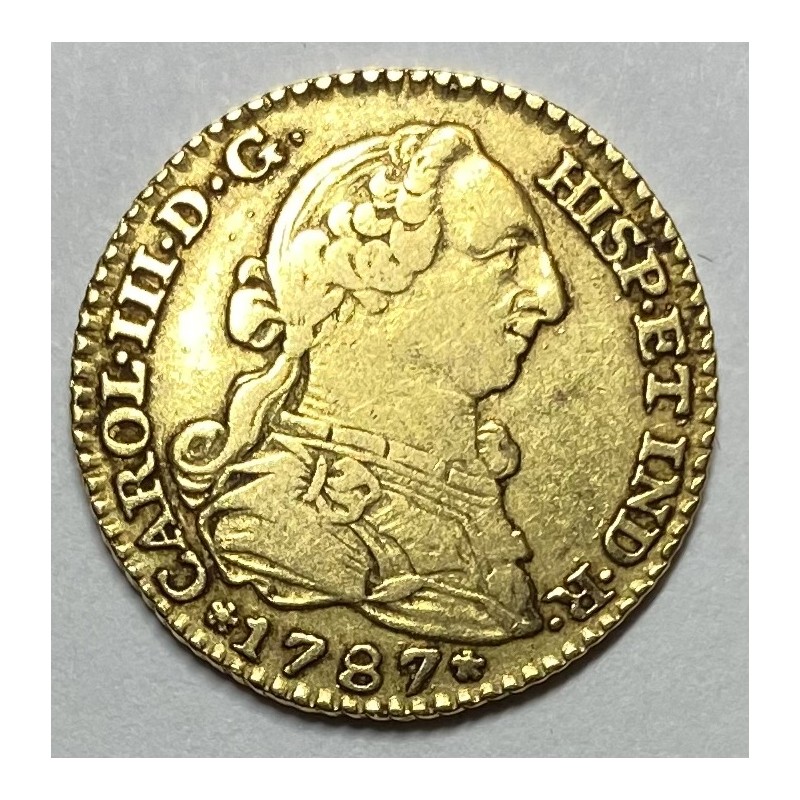 1 ESCUDO CARLOS III 1787 MADRID