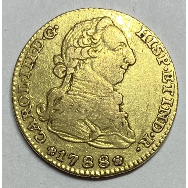 2 ESCUDOS CARLOS III 1778 MADRID