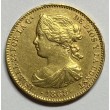 10 ESCUDOS ISABEL II 1868 MADRID