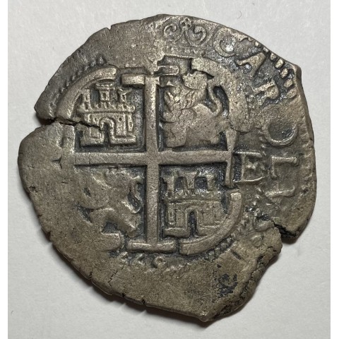 8 REALES CARLOS II 1669 POTOSÍ