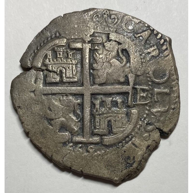 8 REALES CARLOS II 1669 POTOSÍ