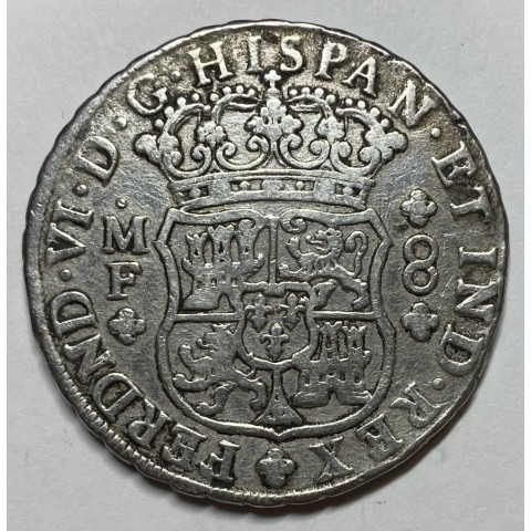 8 REALES FERNANDO VI 1747 MÉJICO