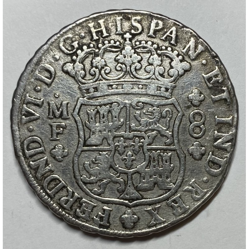 8 REALES FERNANDO VI 1747 MÉJICO