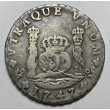 8 REALES FERNANDO VI 1747 MÉJICO