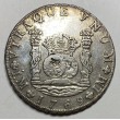 8 REALES CARLOS III 1769 LIMA (COLUMNARIO)