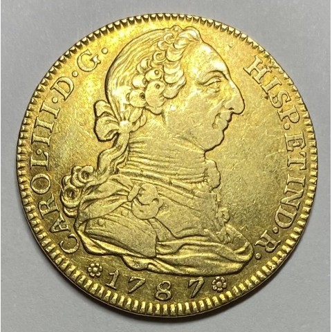 4 ESCUDOS CARLOS III 1787 MADRID