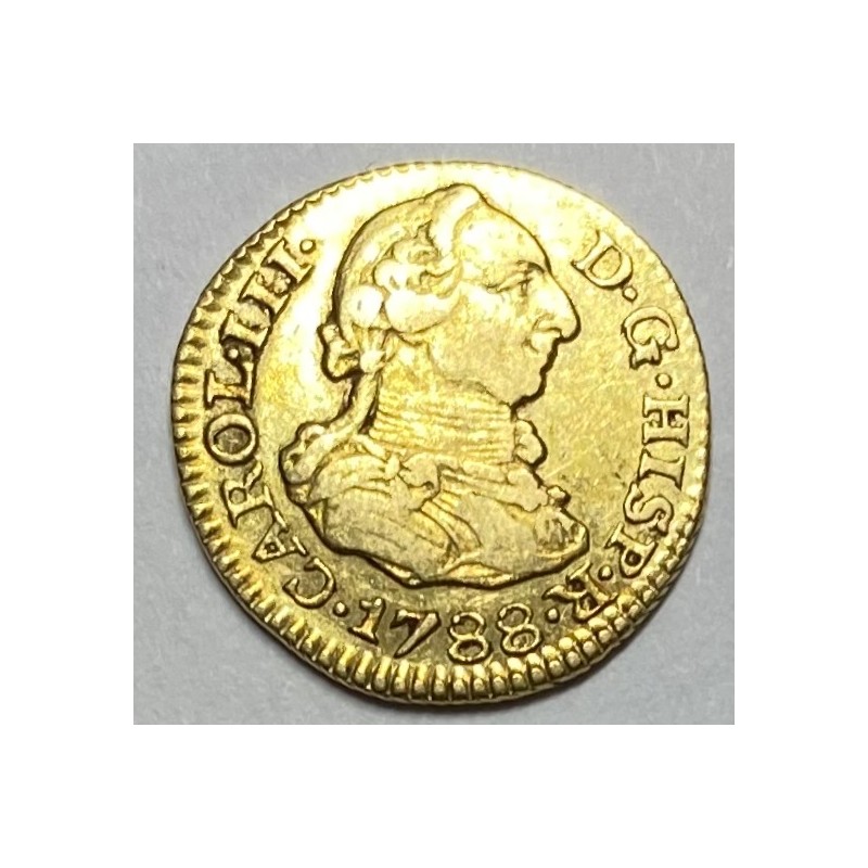 1/2 ESCUDO CARLOS III 1788 SEVILLA