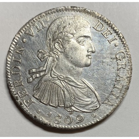 8 REALES FERNANDO VII 1809 MÉJICO