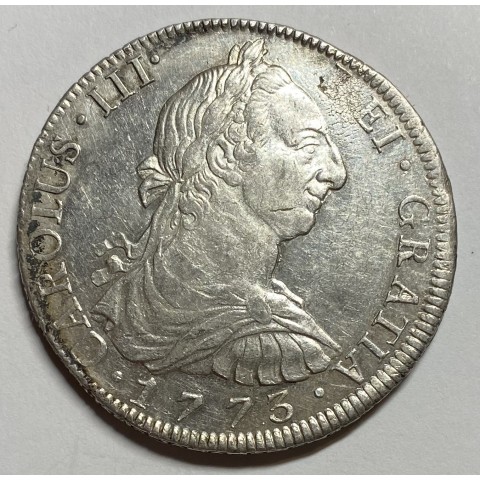 8 REALES CARLOS III 1773 MÉJICO