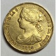 100 REALES ISABEL II 1864 MADRID